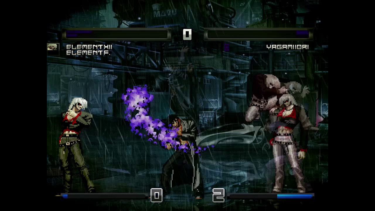 OverPowered MUGEN Battle #2: 2 Elements VS Black Iori