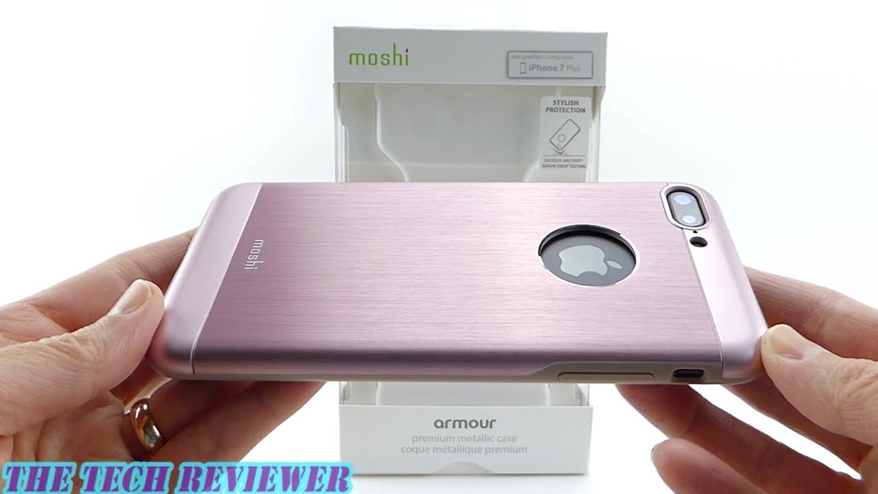 Moshi Armour for iPhone 7 Plus: Diamond Cut Aluminum with Military Grade Protection!
