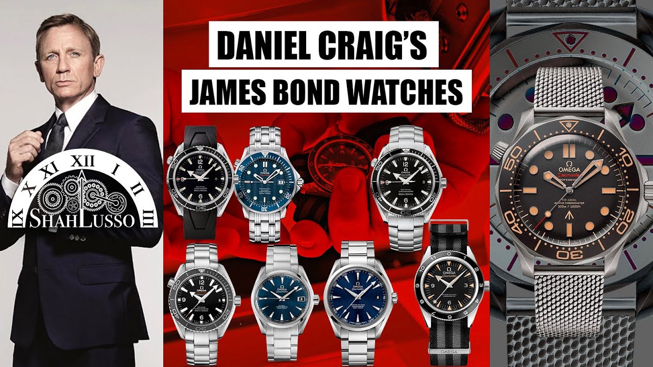 Часы Джеймса Бонда: эпоха Дэниела Крейга — Omega Seamaster, Planet Ocean, Aqua Terra