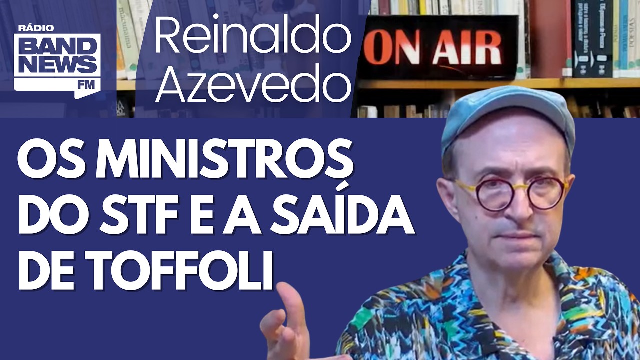 Reinaldo – Absurdo do vazamento da sessão do STF; o que falaram ministros sobre caso Toffoli-Master