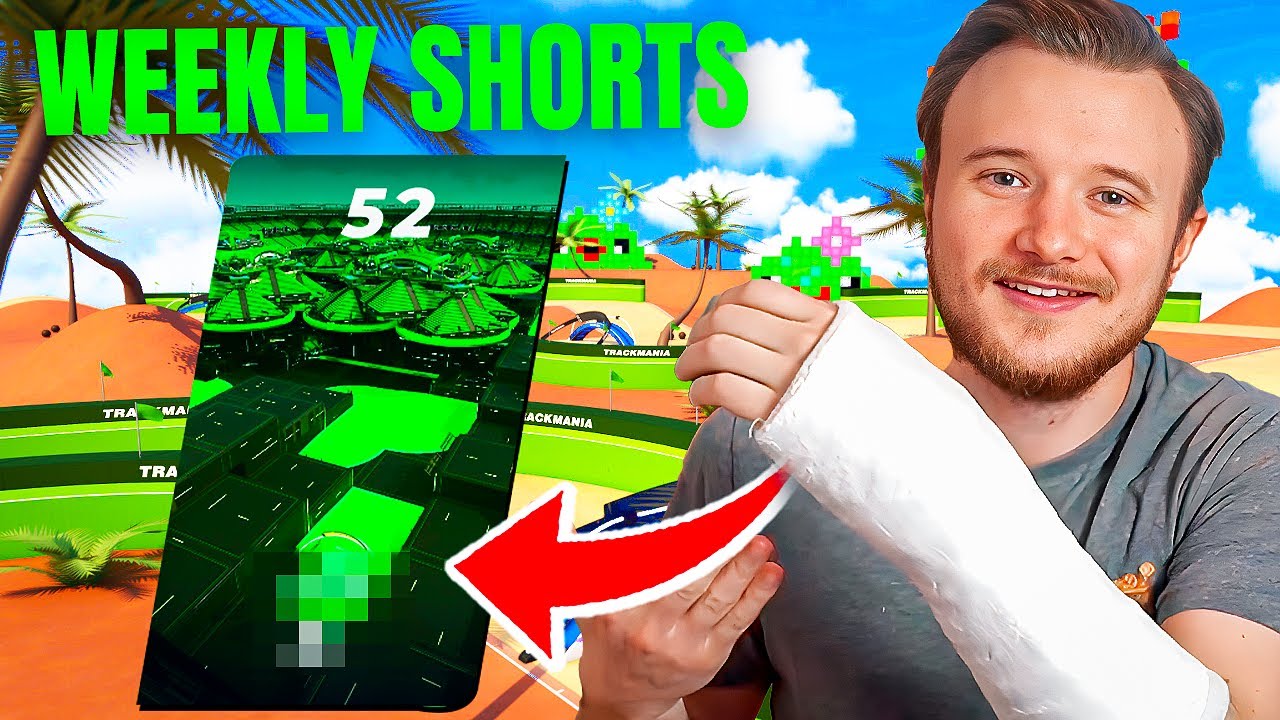 Je suis meilleur au clavier qu'à la manette sur Trackmania - Weekly Shorts Week 11