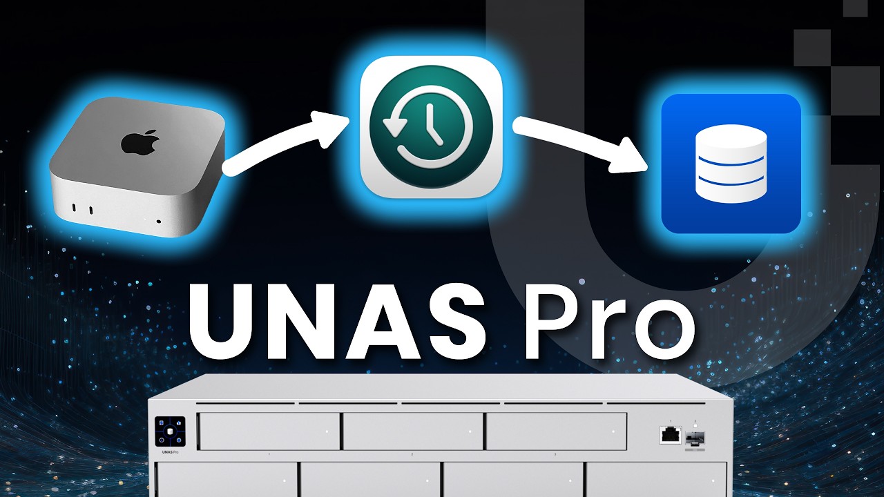 Настройка машины времени UniFi Drive с помощью Ubiquiti UNAS