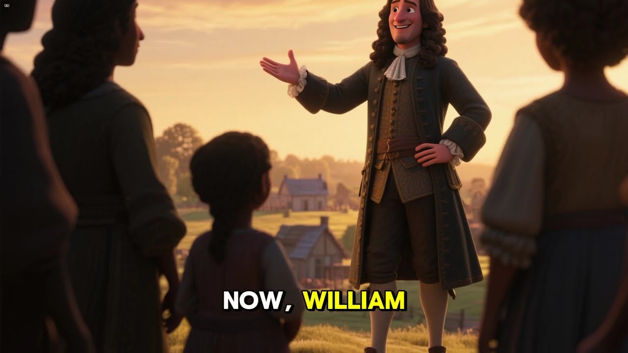 William Penn for Kids | Fun History Read-Along Cartoon