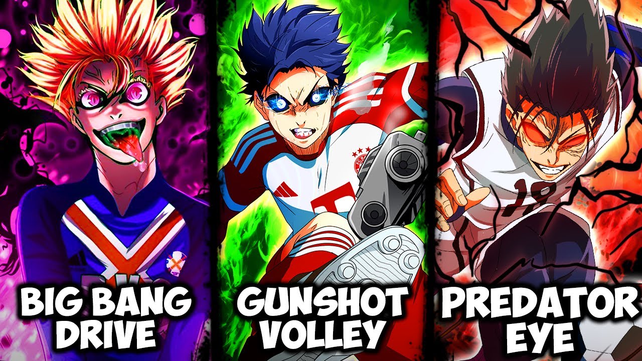 All 17 Blue Lock Weapons & EGO Awakening Powers Explained (Isagi, Kaiser, Rin, Shidou, Barou..)