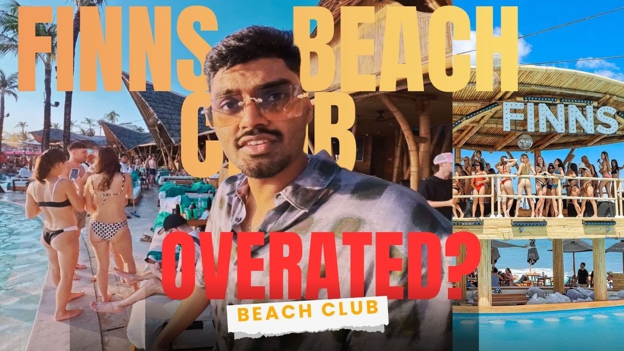 Finns Beach Club Bali - WORLDS BEST BEACH CLUB | Is FINNS Beach Club Overrated? | Bali Nightlife
