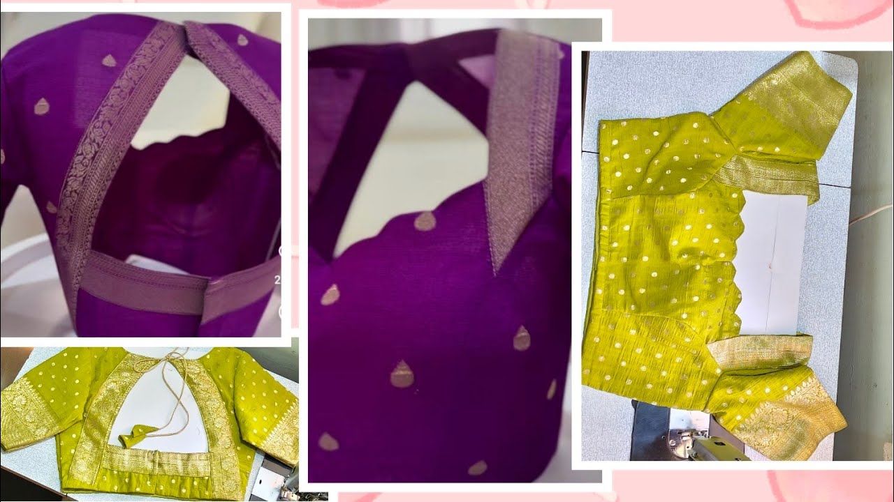 #Designer blouse stitching#How to stitch # princess cut blouse# ಬೋಟ್ ನೆಕ್ ಪ್ರಿನ್ಸೆಸ್ ಕಟ್ ಬ್ಲೌಸ್ #🥰