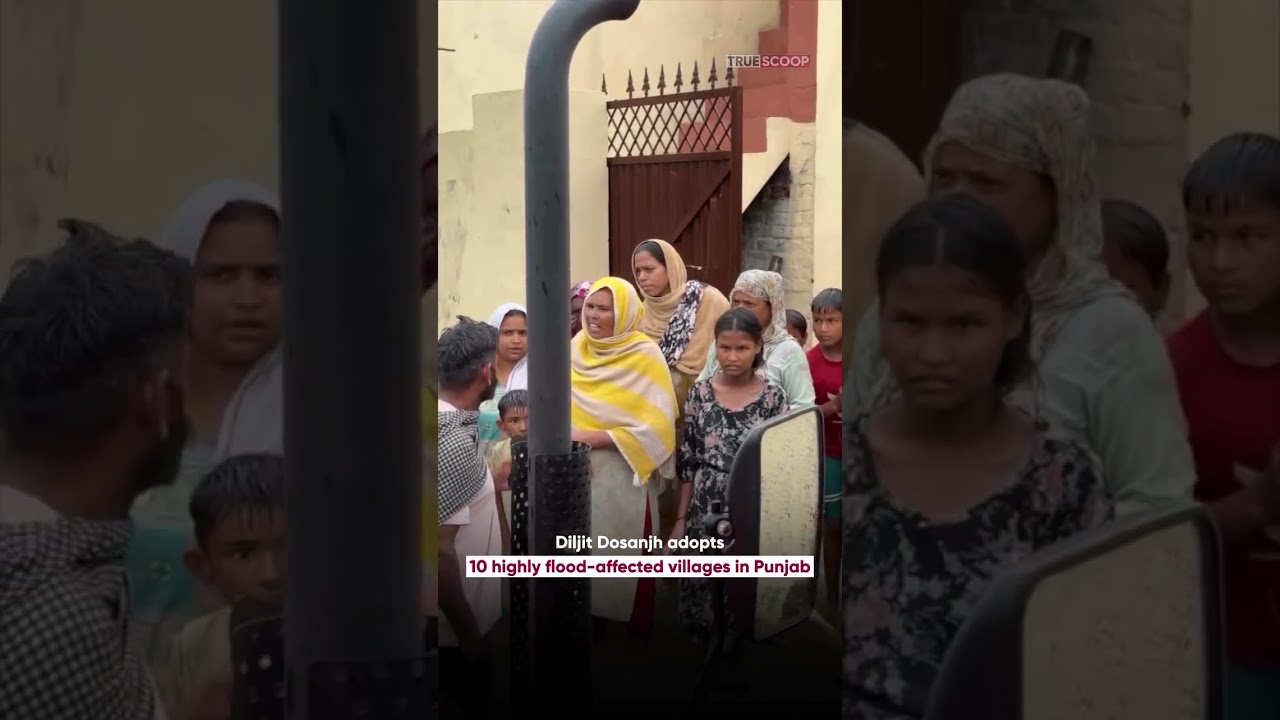 Diljit Dosanjh adopts 10 highly flood-affected villages in Punjab