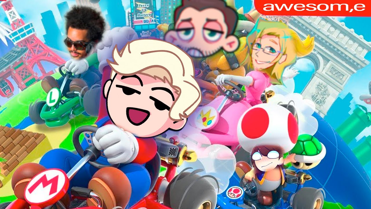 I entered a Mario Kart tournament and lost tragically
