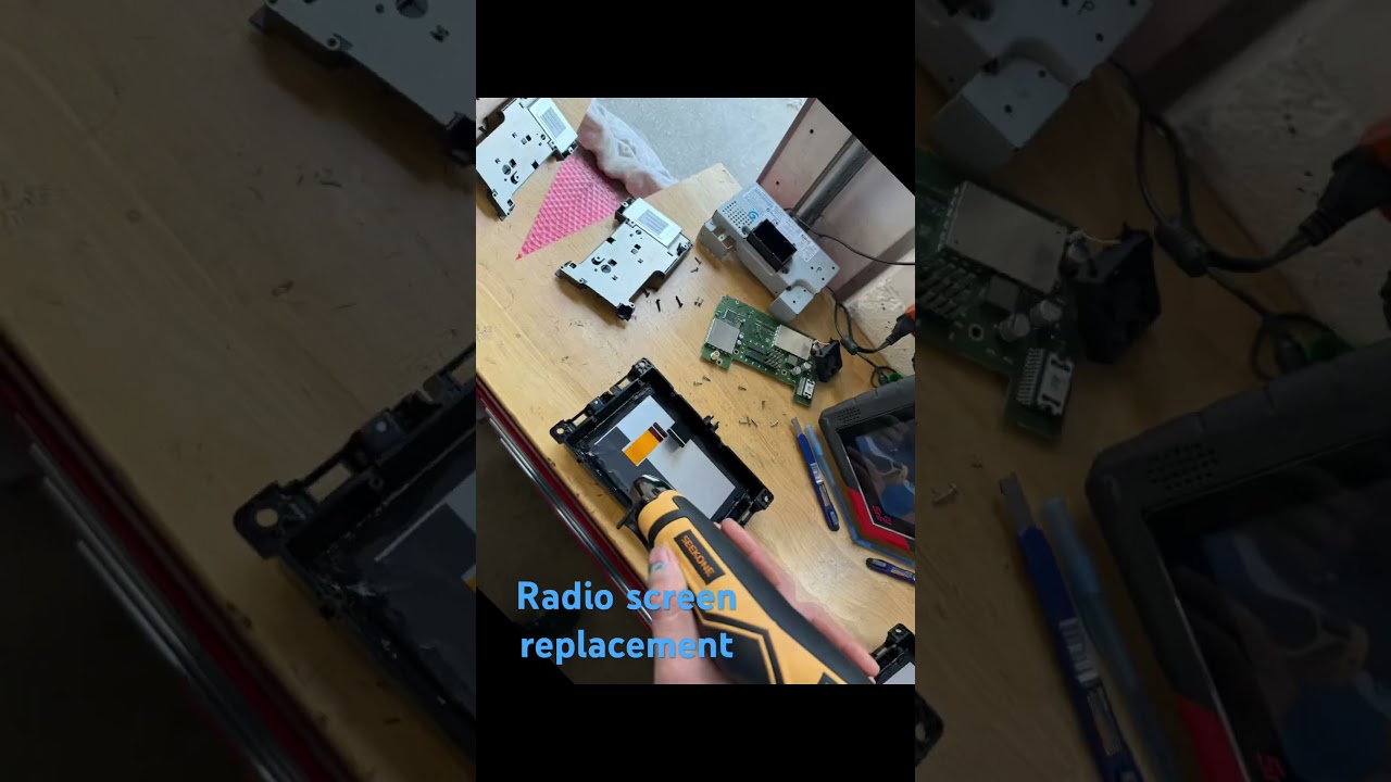 2019 jeep compass cambio de pantalla del radio. Radio screen replacement
