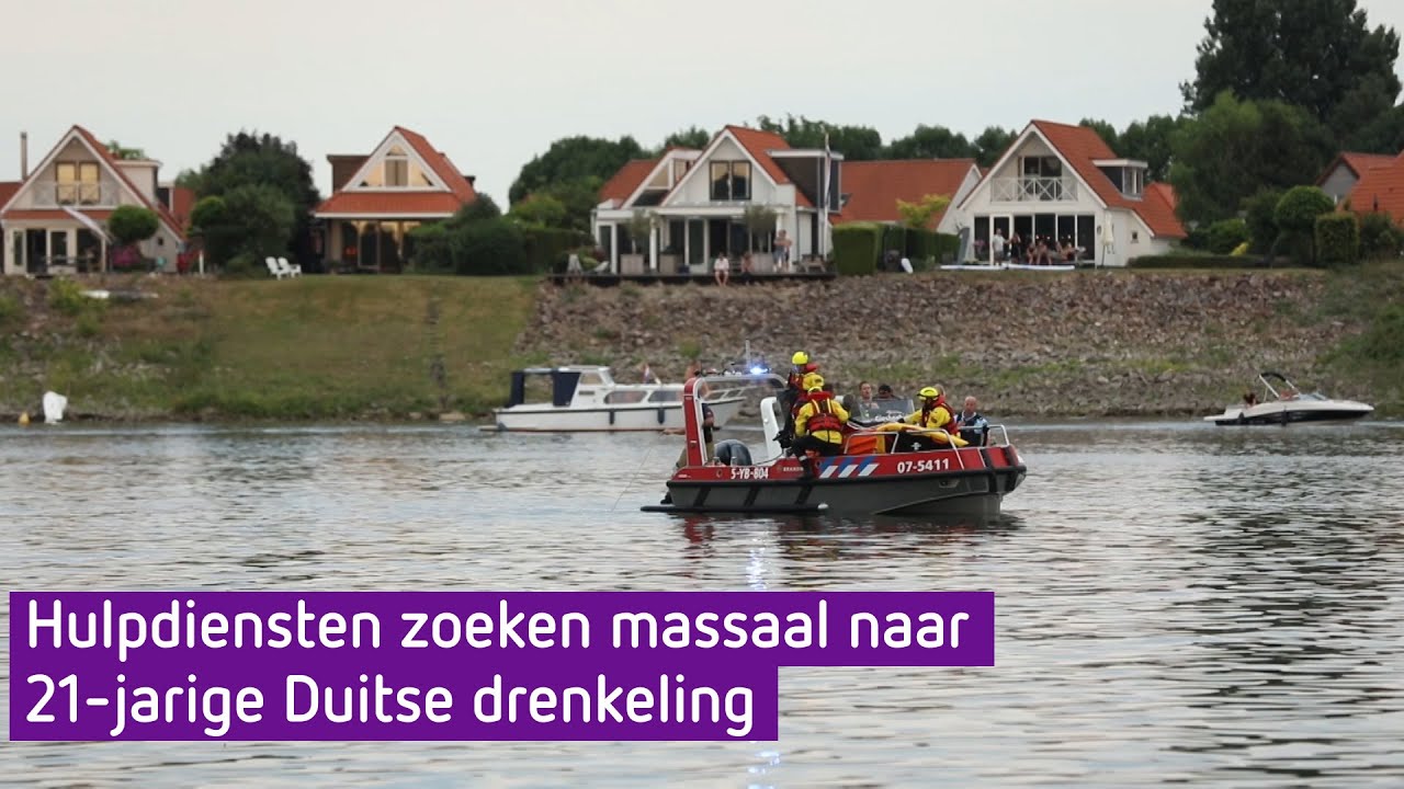 Grote zoektocht naar jonge Duitse drenkeling gaat vandaag door