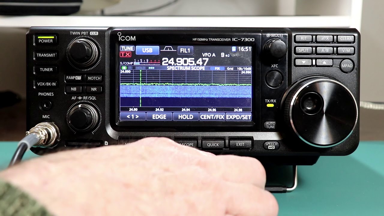 Работа внутреннего антенного тюнера Icom IC7300 от А до Я #40