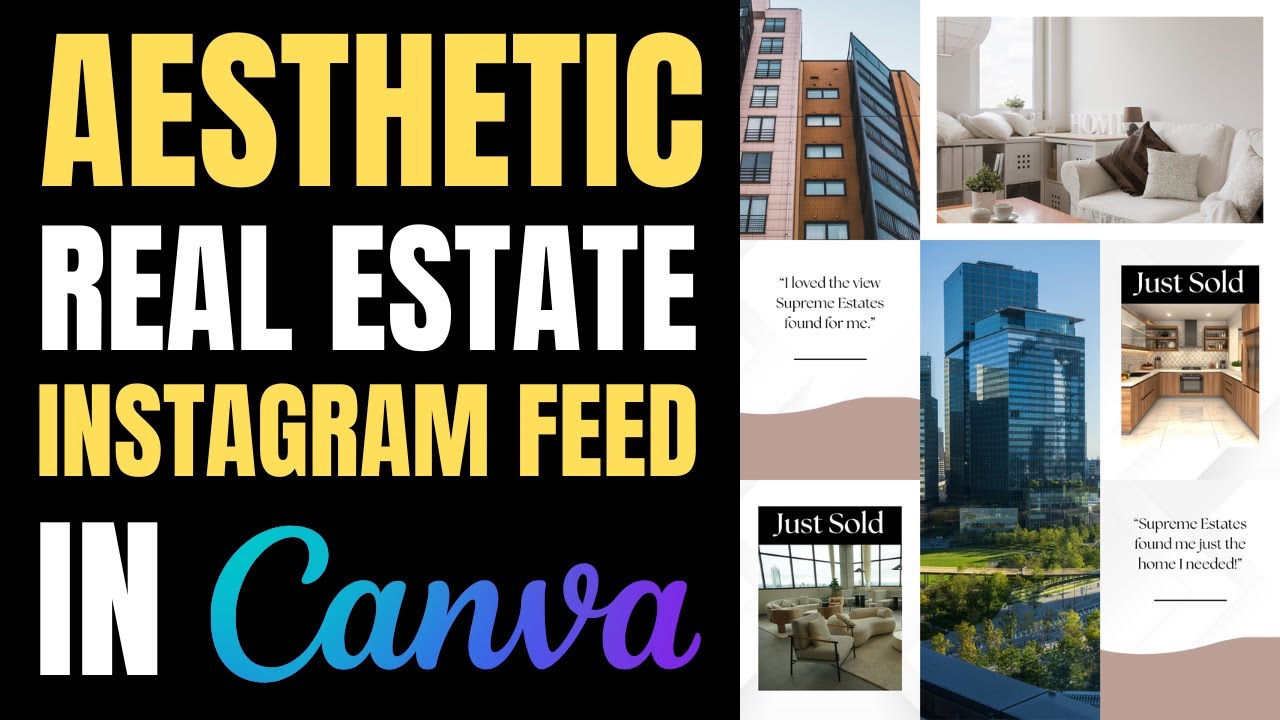 How to create an aesthetic Instagram feed in Canva