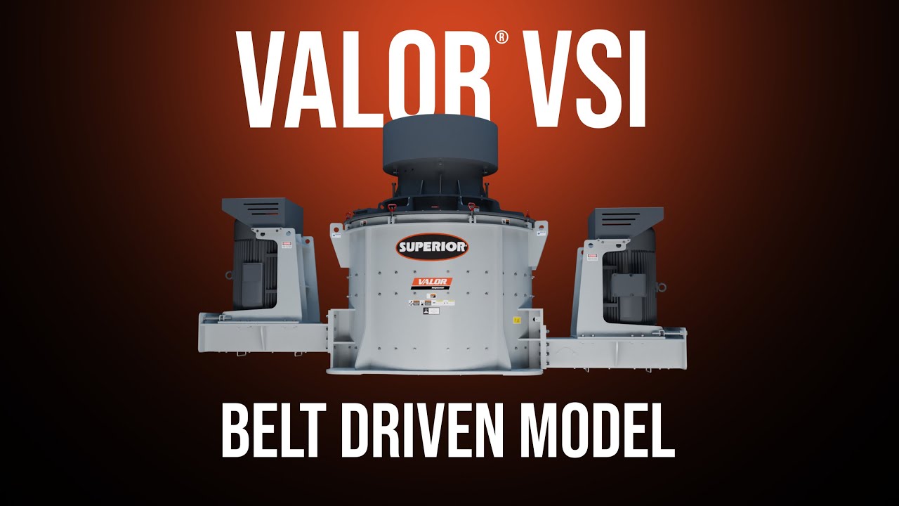 Animated Features: Valor® Vertical Shaft Impact Crusher