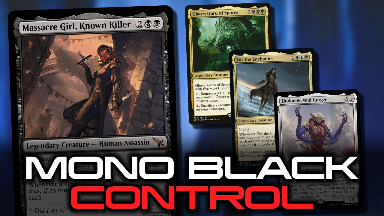 Massacre Girl Known Killer vs Zhulodok vs Zur vs Ghave | Magic the Gathering Online Gameplay