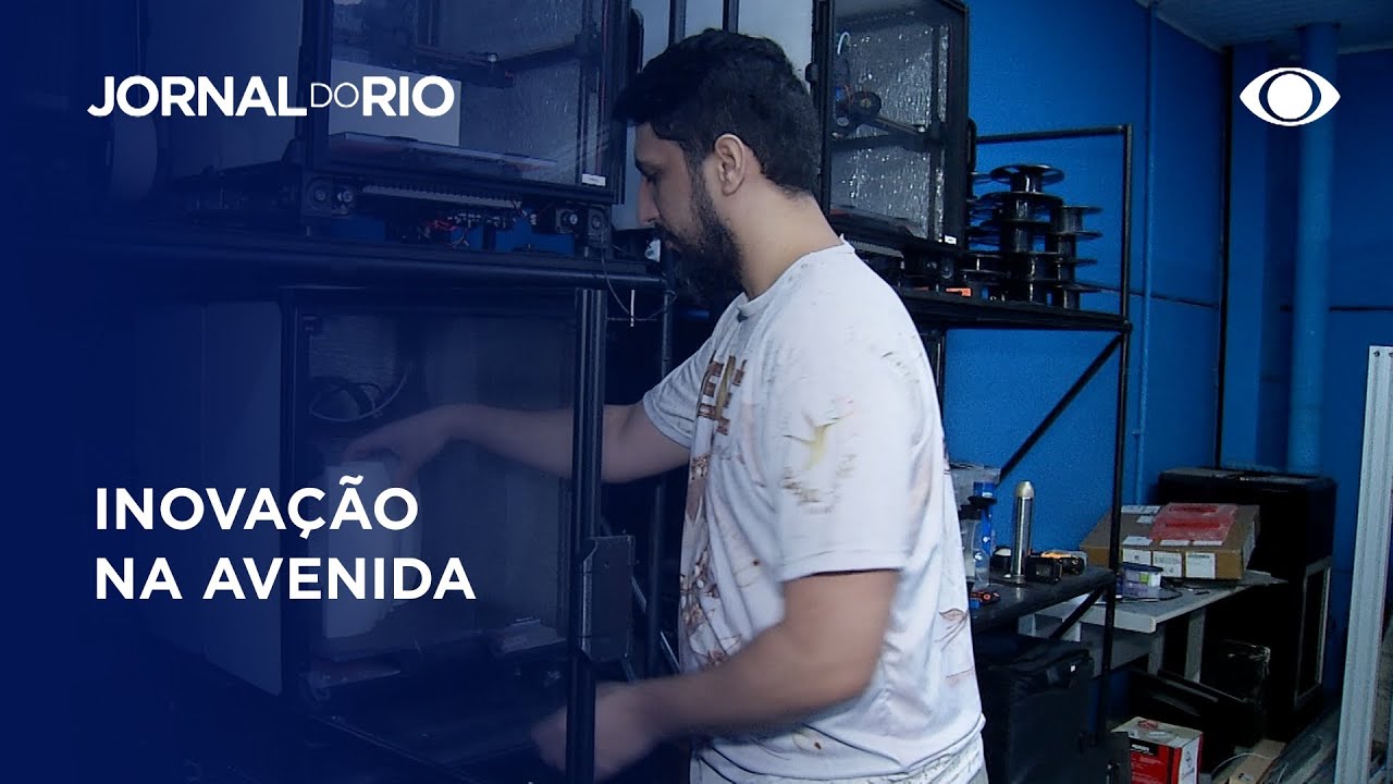 Beija-flor usa impress&atilde;o 3d na produ&ccedil;&atilde;o do carnaval