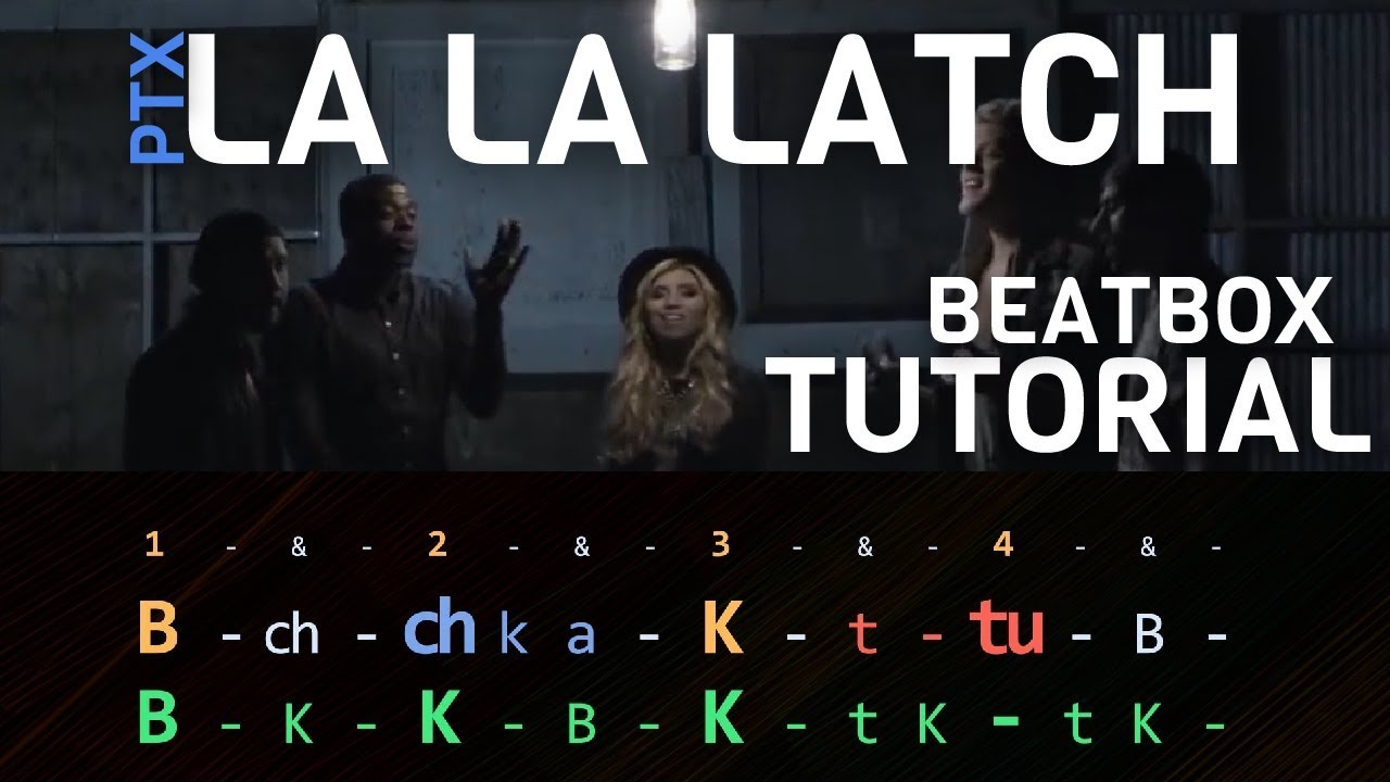 Beatbox like Pentatonix! - La La Latch Tutorial [BEAT BREAKDOWN]