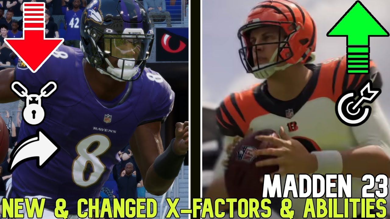 ALL NEW & Changed Madden NFL 23 SUPERSTAR X FACTORS & ABILITIES in Mut Ultimate Team & CFM Franchise