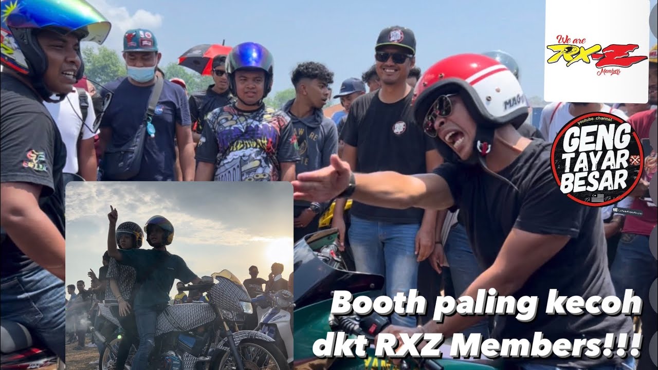 Booth Achey paling kecoh kt RxZ members 4.0