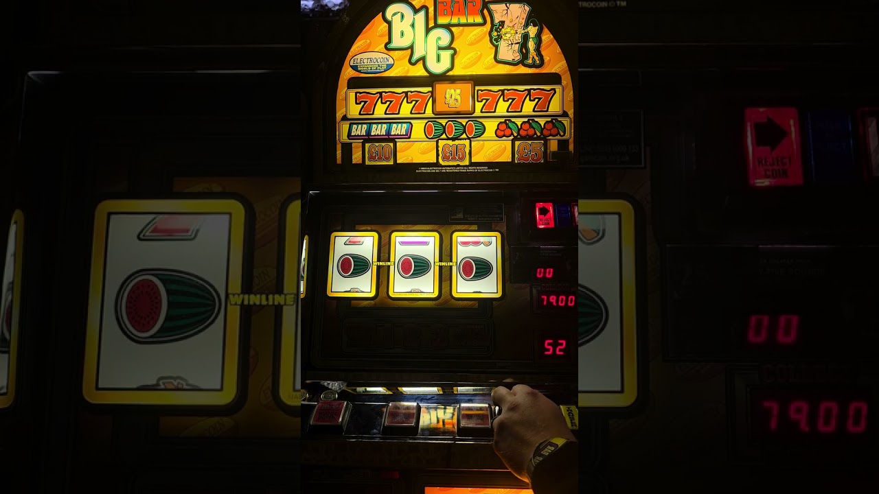**new machine** Big Bar 7 £25 jackpot 