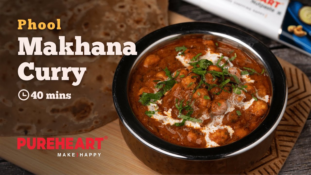 Makhana Curry | Phool Makhana Curry | Lotus Seed Curry | Phool Makhana Gravy | Cookd