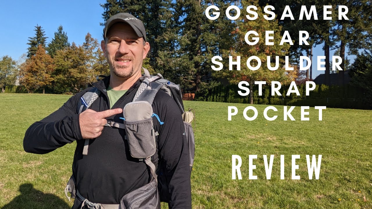 Gossamer Gear Shoulder Strap Pocket Review | Everything Backpackers and Hikers need to know