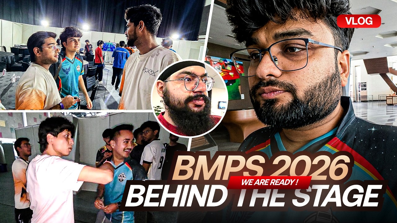 BMPS 2026 GRAND FINALS | BEHIND THE STAGE VLOG 1 DAY 2 | DIVINE GAMING