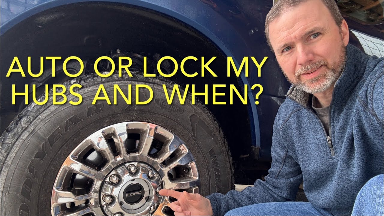 Когда следует блокировать ступицы Super Duty?