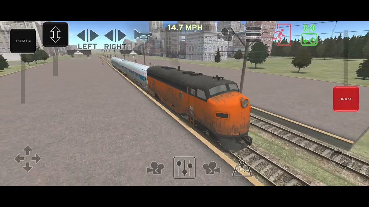 A fast passenger train simulator Part 3