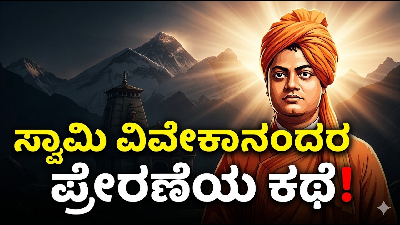ಸ್ವಾಮಿ ವಿವೇಕಾನಂದರ ಪ್ರೇರಣೆಯ ಕಥೆ | ಜೀವನ ಬದಲಿಸುವ ಮಾತುಗಳು | Swami Vivekananda Inspiration