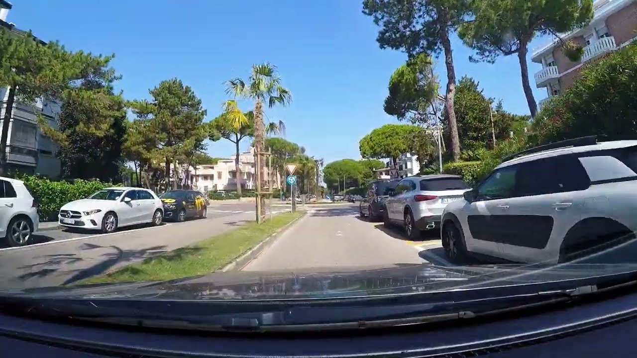 Fahrt von Lignano Pineta nach Riviera, 2025