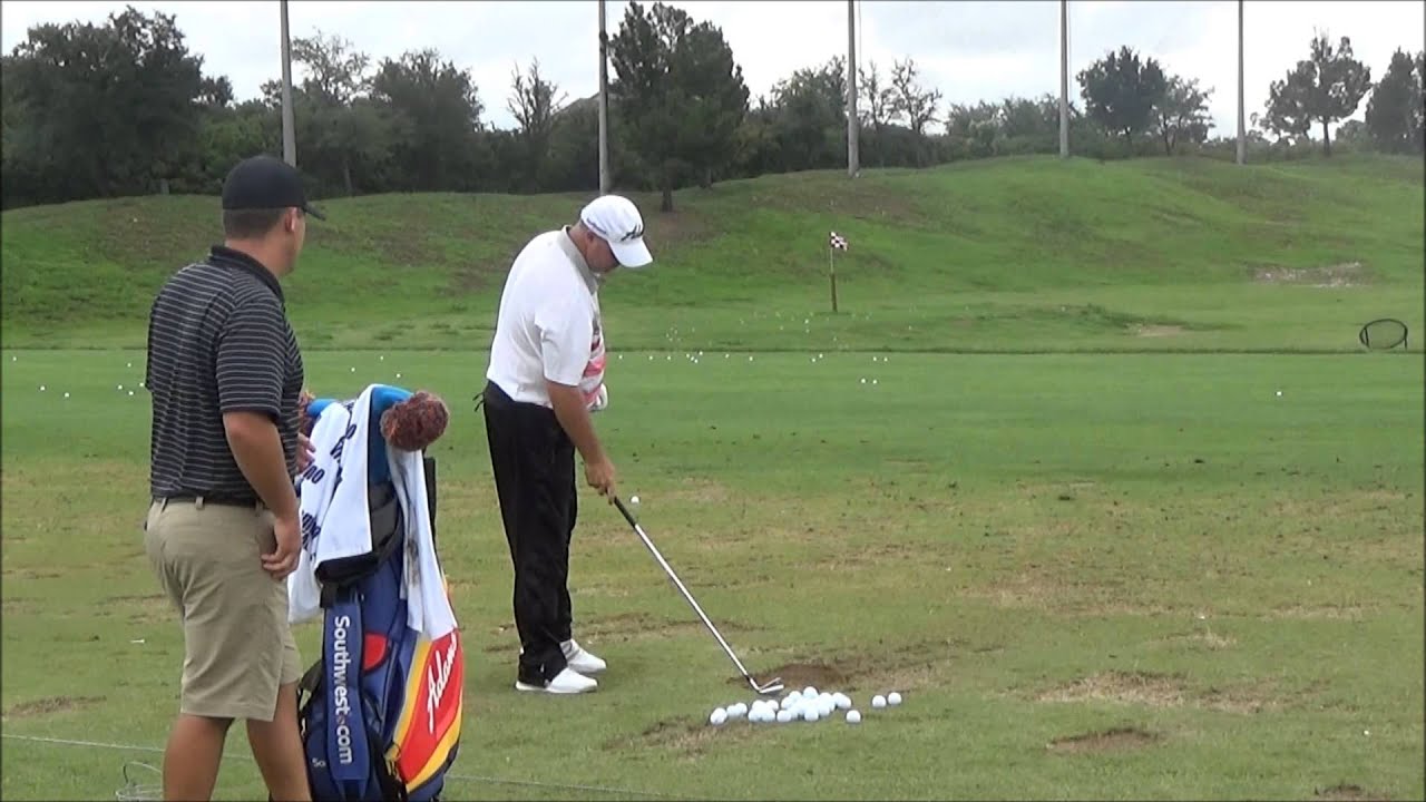 BOO WEEKLEY ON THE RANGE BEFORE 3RD ROUND OF BYRON NELSON CLASSIC