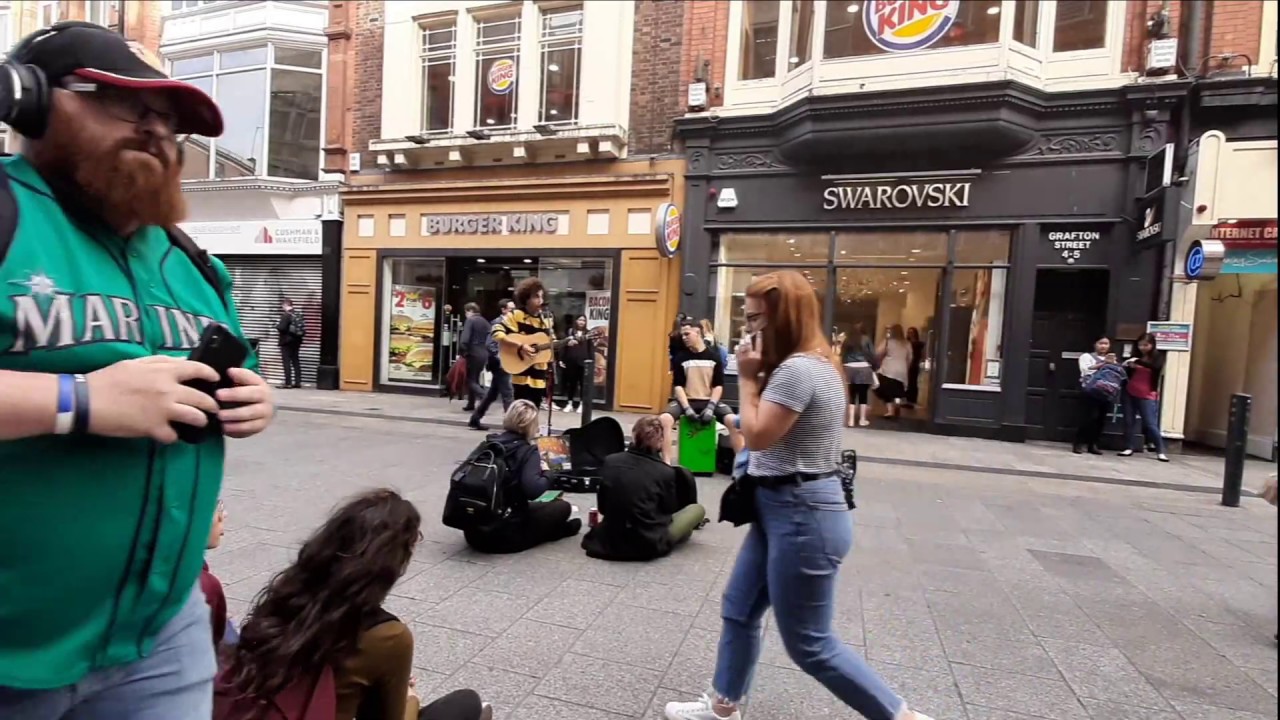 Wake Me Up - Avicii (Cover) - Two lads busking on Grafton Street