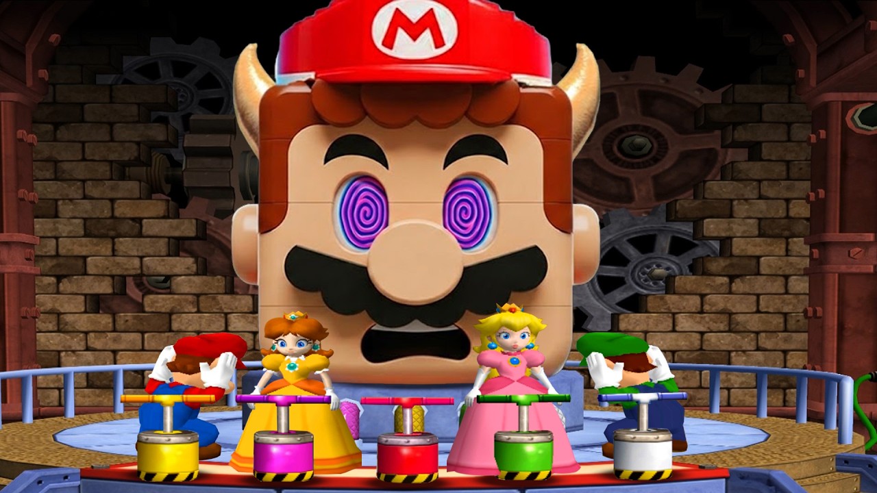 【マリオパーティ4+5+6+7】すべての最高のミニゲーム ピーチ VS デイジー  VS マリオ VS ルイージ 4K UHD (2160P)