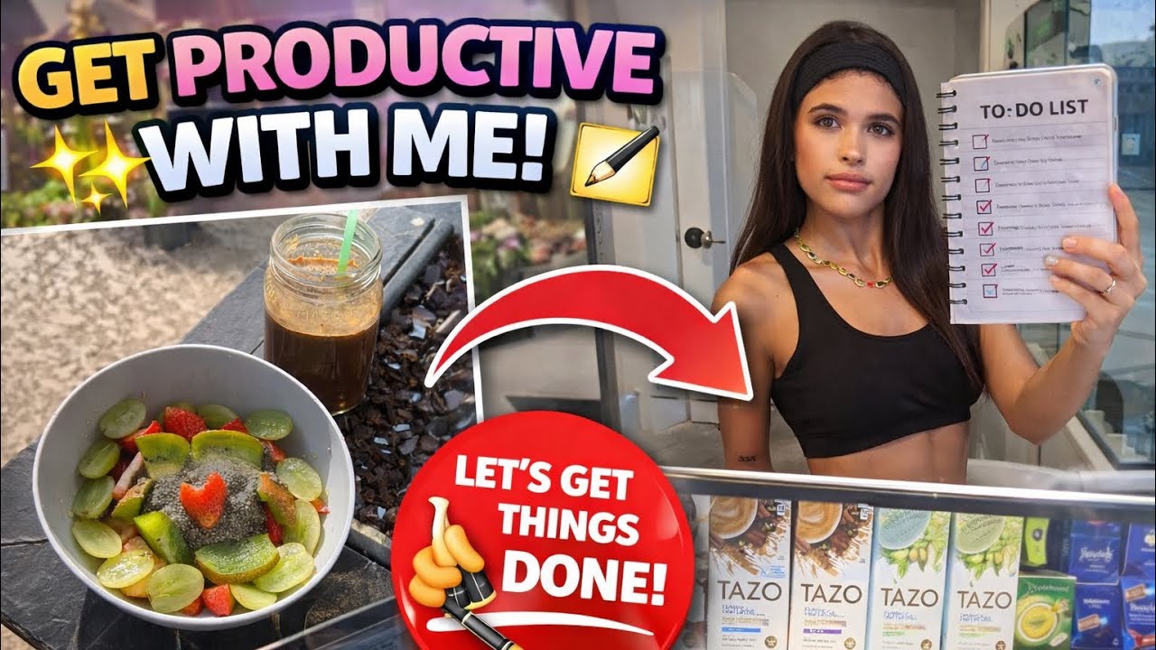 completing EVERYTHING on my (never ending) to do list in 1-3 DAYS👀🎉