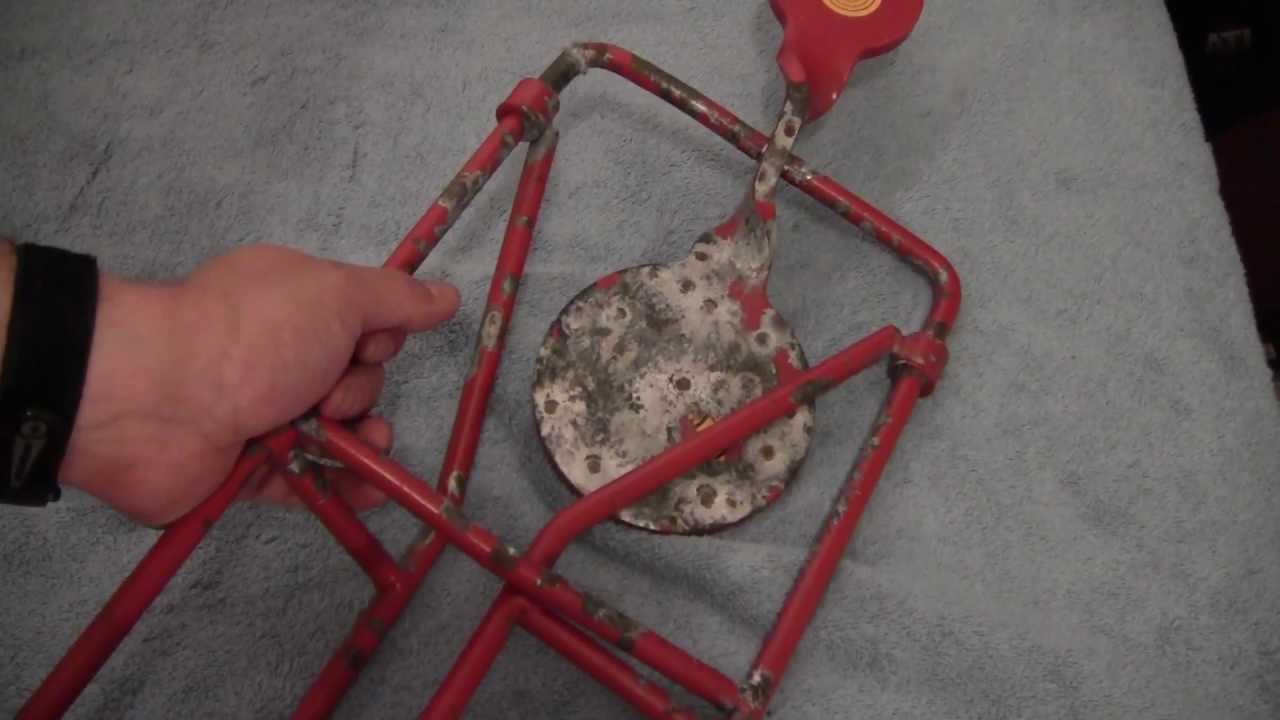 Do-All Double Blast Steel Spinner Target Demo