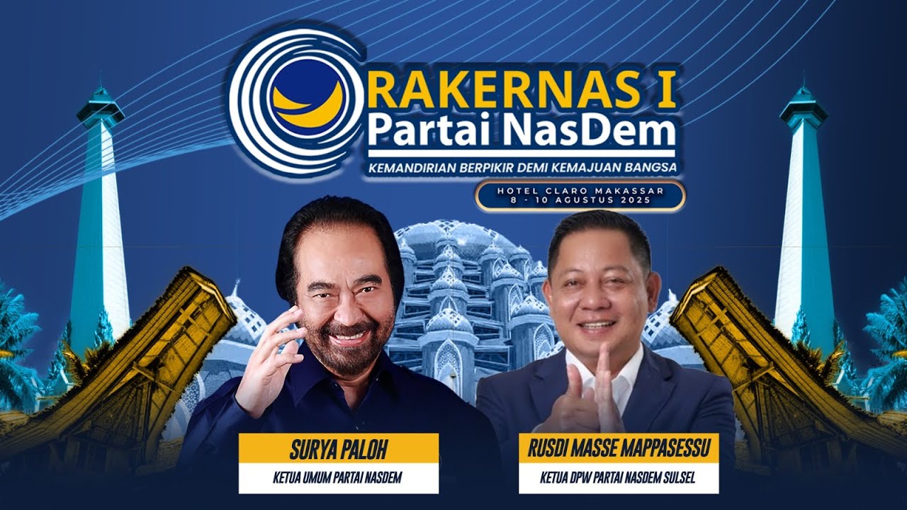 Pembukaan Rakernas I Partai NasDem | Kemandirian Berpikir Demi Kemajuan Bangsa