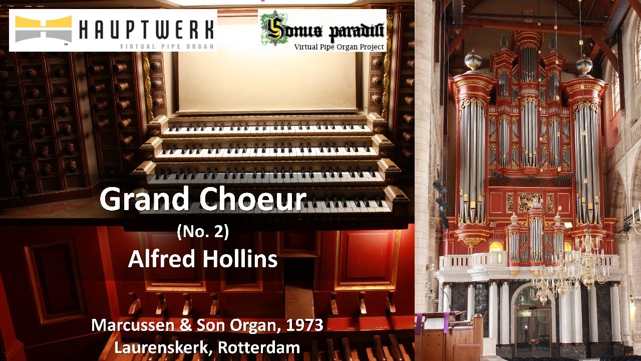 Alfred Hollins, Grand Choeur No. 2 in C major | Rotterdam Sampleset Hauptwerk VI