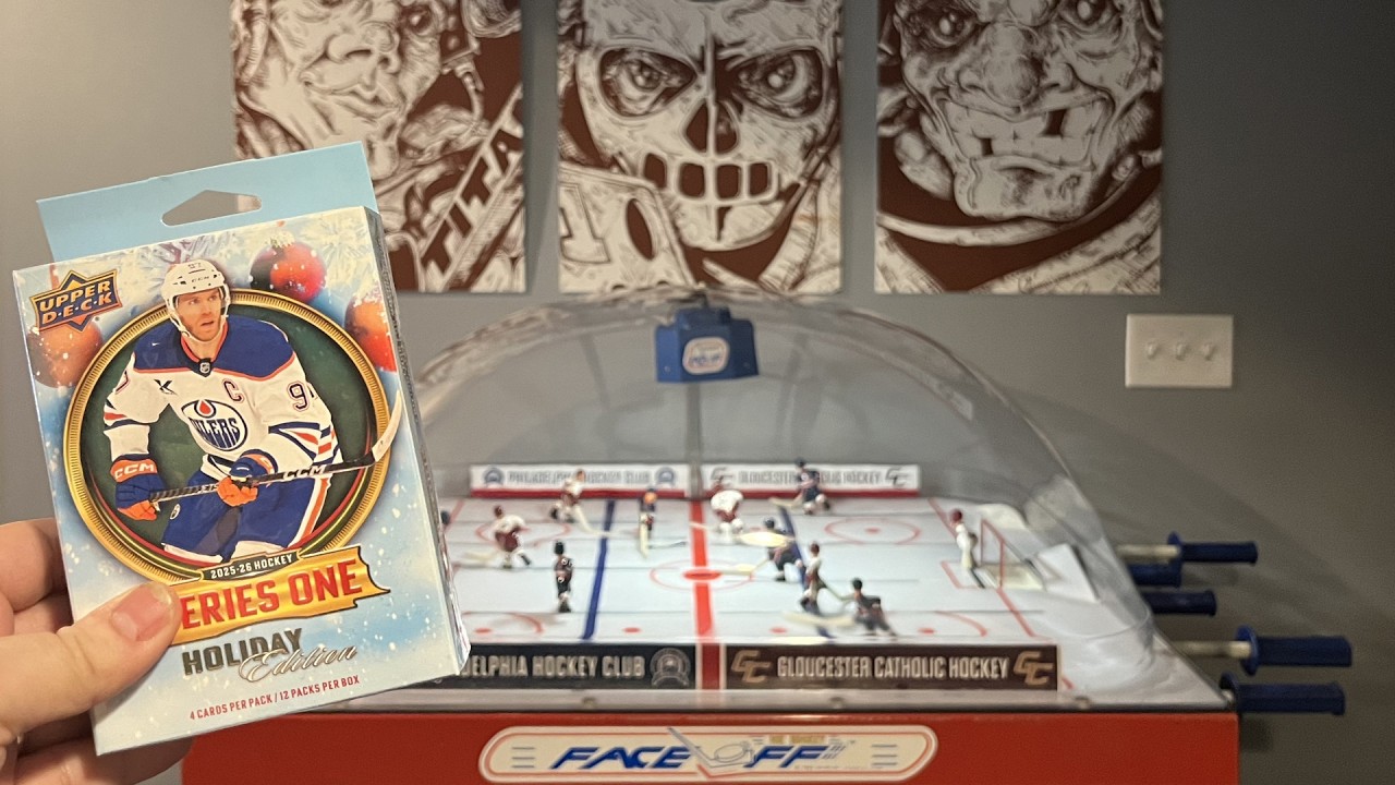 Upper Deck Series 1 Holiday box pack break