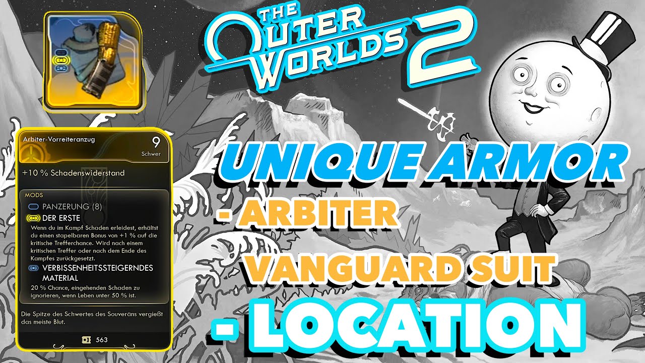 Einzigartige Rüstung: Arbiter-Vorreitersnzug Fundort | The Outer Worlds 2 Guide