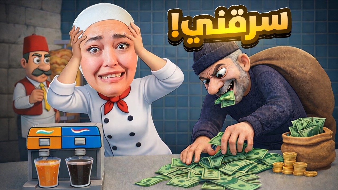 اسطورة الشورما 2 : مسكت حرامي عم بسرق !