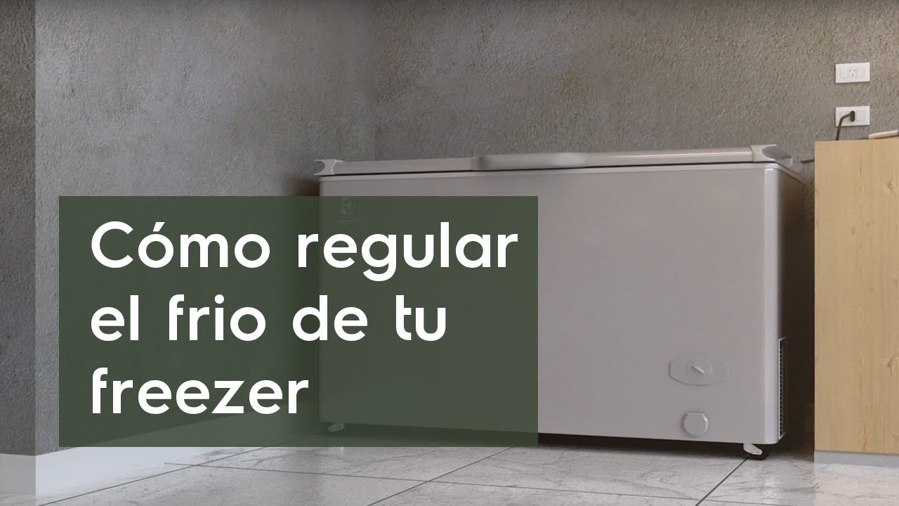 ¿Cómo cuidar el buen funcionamiento de tu freezer Electrolux?