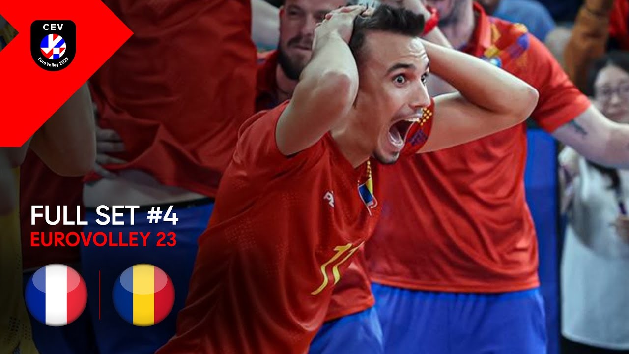 FULL 4th SET: France vs Romania I CEV EuroVolley 2023 Pool Phase I Christmas Special
