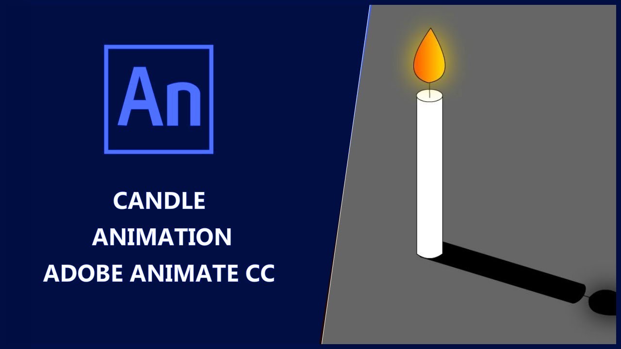 Adobe Animate CC Candle Animation in Hindi | 2D Animation full Course | Adobe Animate CC Hindi