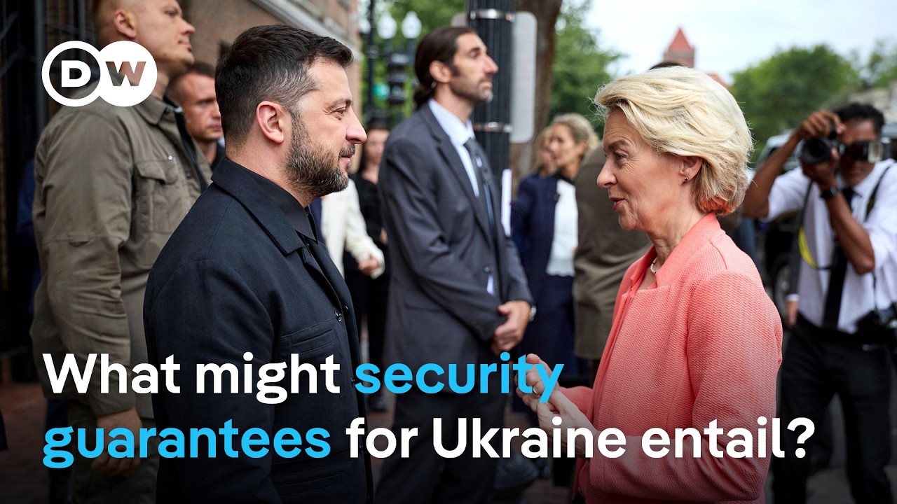 European leaders discuss Ukraine security plans |  DW News