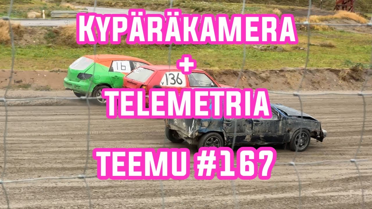 Rokkiralli Karstula - Kypäräkamera + telemetria - Teemu Pölkki #167