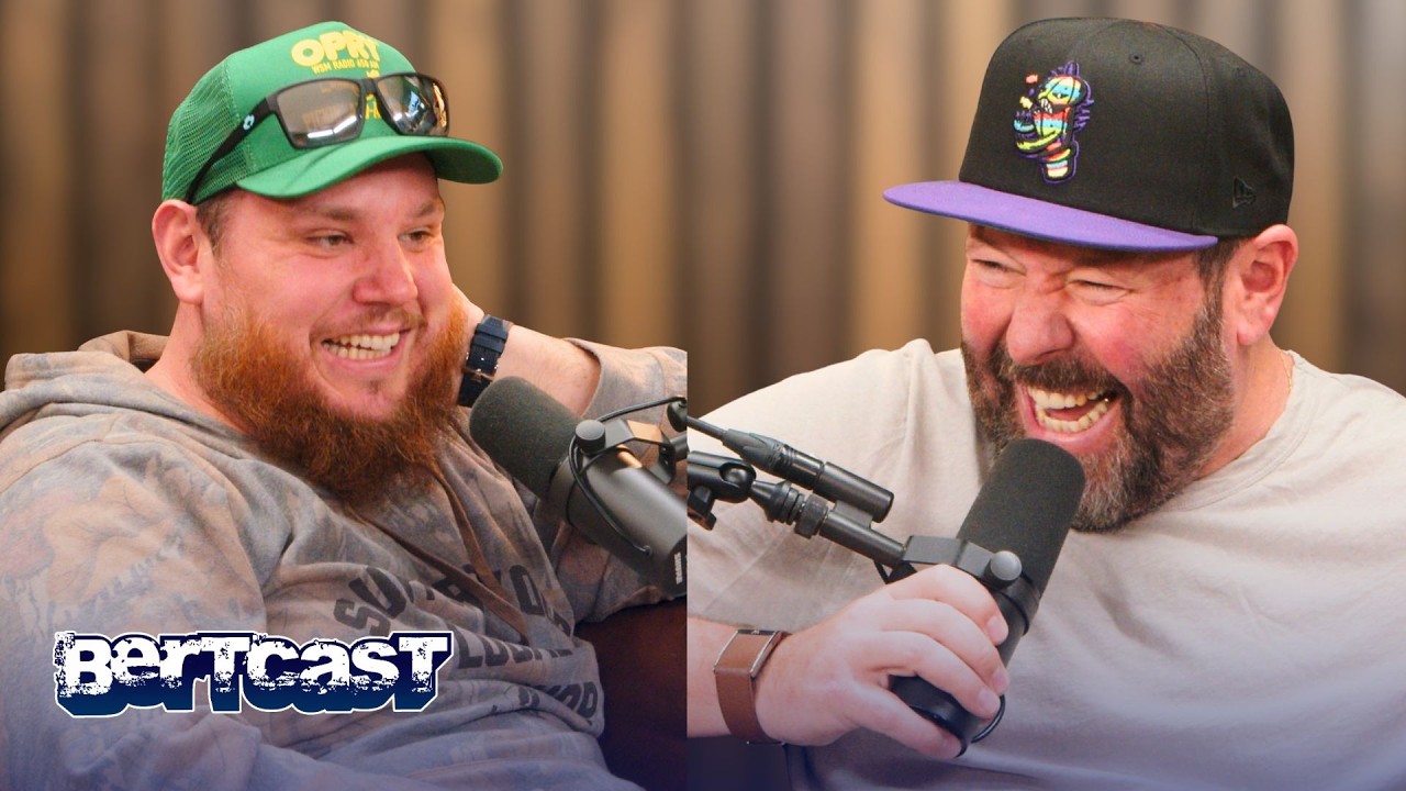 Luke Combs Tells How Garth Brooks is a Gangster | Bertcast # 713