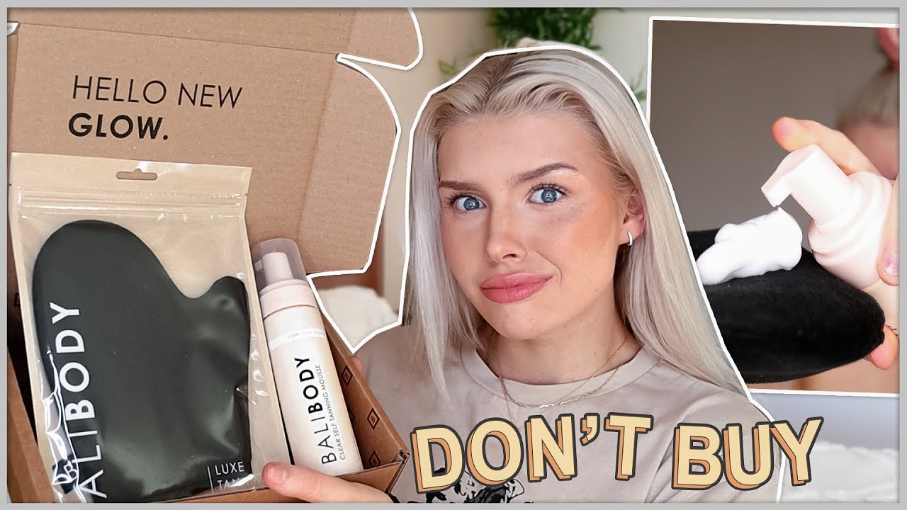 TESTING BALI BODY Clear Self Tanning Water | DON'T BUY UNTIL YOU WATCH THIS | AD