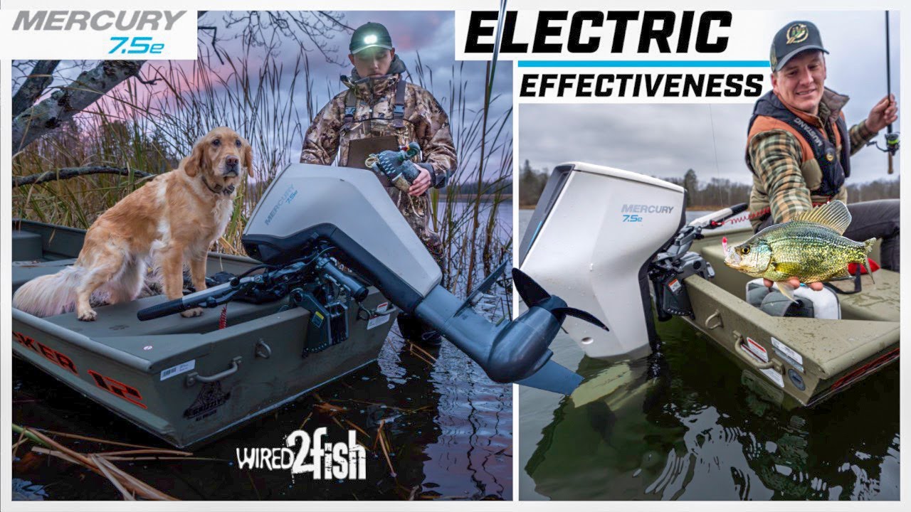 Wired2fish Mercury Avator 7.5e Electric Outboard Motor Review