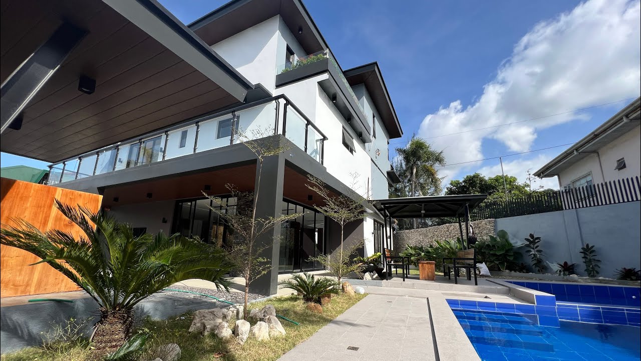 High End || Elegant Modern House and lot for Sale in Greenwoods Pasig with Swimming Pool House Tour