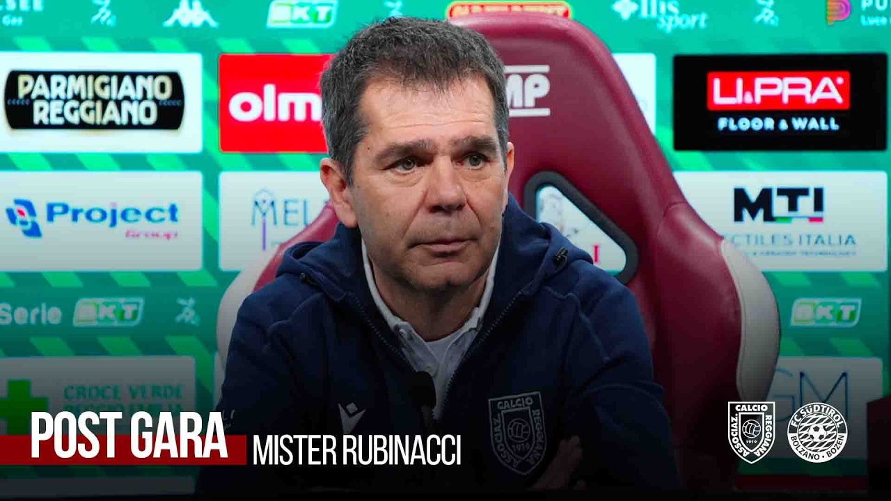 INTERVISTA | mister Rubinacci post Reggiana-Südtirol